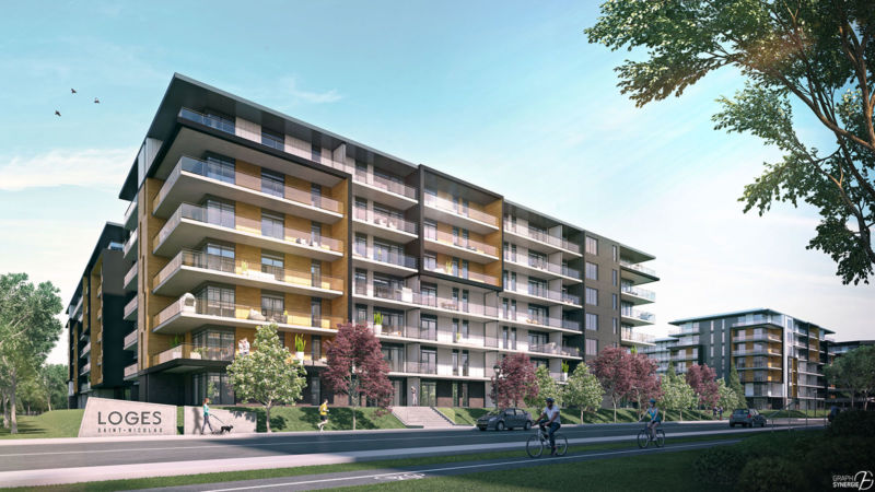 Vue extérieure des Loges Saint-Nicolas