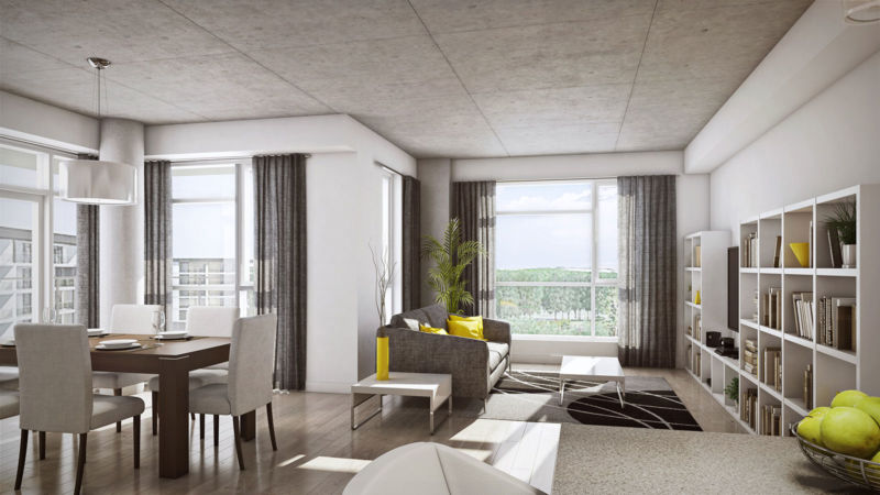 Salon d'un appartement Loges Saint-Nicolas