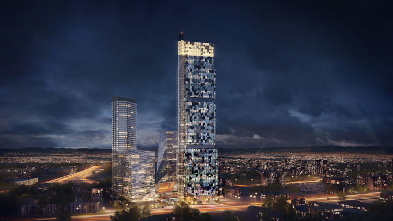 Vue aérienne du Phare de Québec