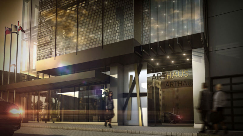 Entrée principale ArtHaus