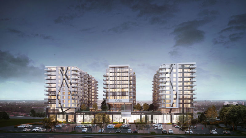 Vue extérieure du projet Ora du Groupe Maurice