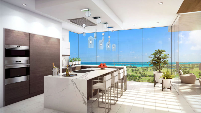 Cuisine d'un condo PXDI Bahamas