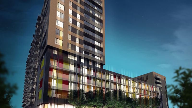 Vue extérieure du Quartier QB