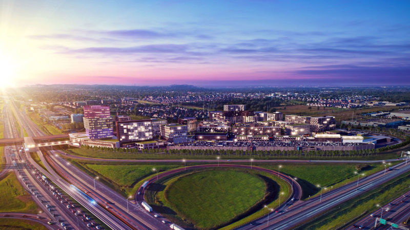 Vue aérienne Solar Uniquartier