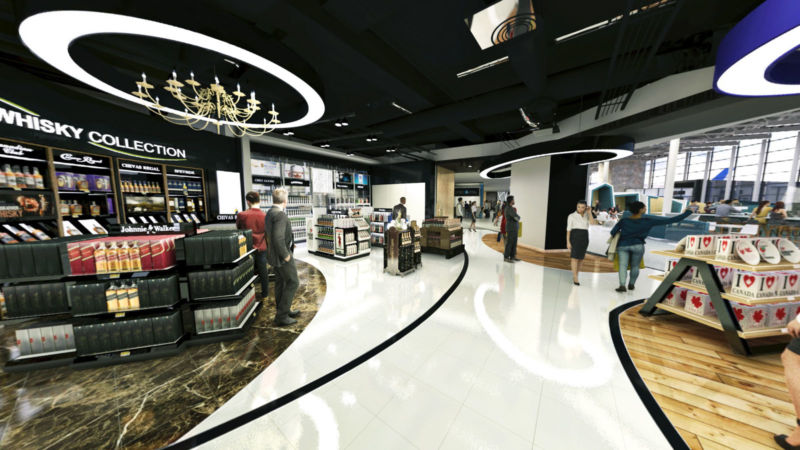 Boutique hors-taxe de l'aéroport YQB