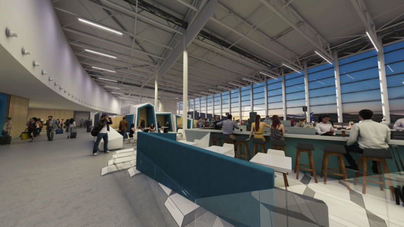 Aire d'attente de l'aéroport YQB