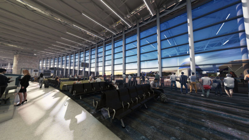 Image 3D de l'aéroport YQB