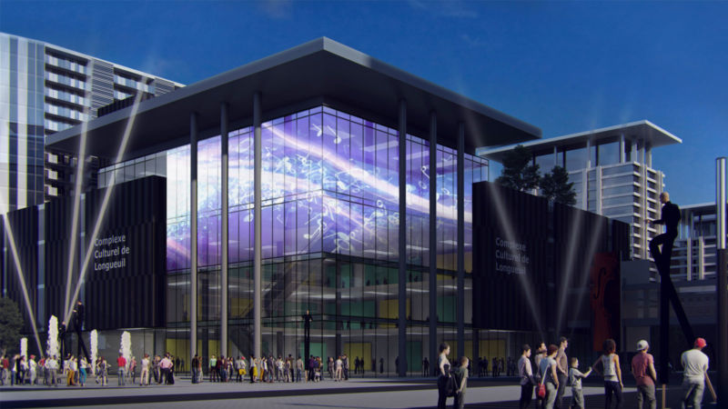 Image du complexe culturel de Longueuil
