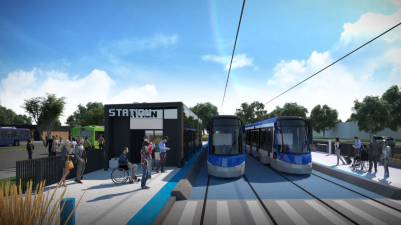 Image du réseau structurant de Québec